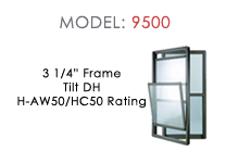 9500 Tilt Double Hung